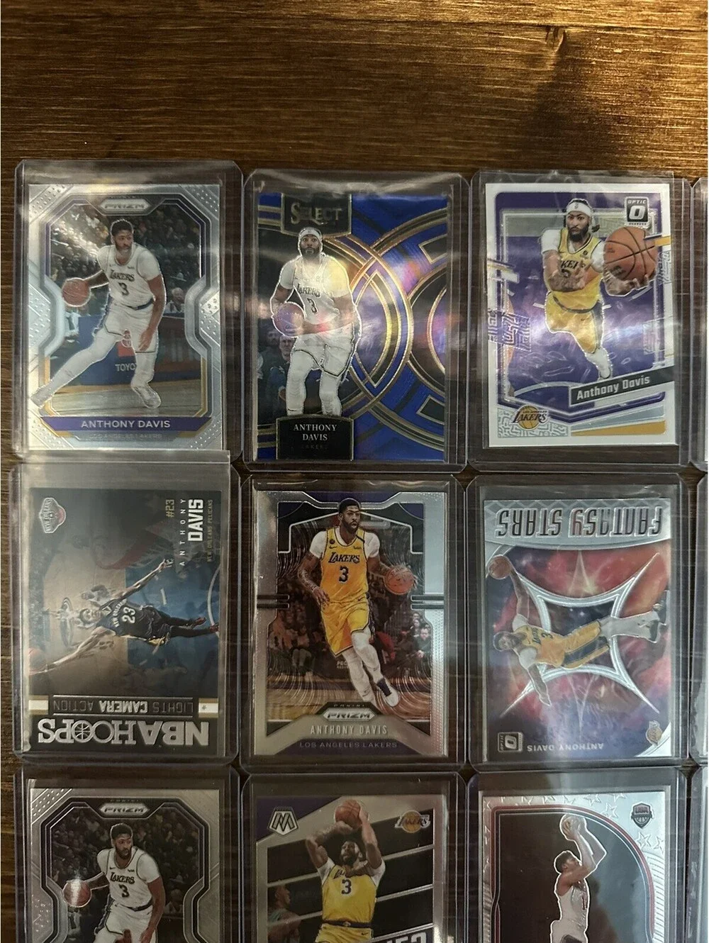 Anthony Davis Mavericks Lakers Pelicans 20 card lot! Panini inserts Prizm